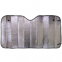 Шторка экран 150*80см на лобовое стекло SKYWAY фольга двусторонняя 1/100шт